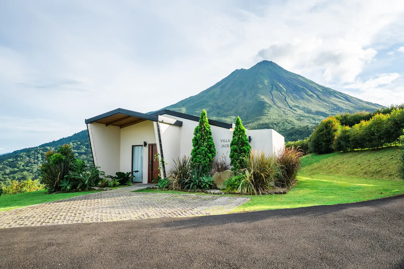Villa Jade at Villas Jawara, luxury villa in La Fortuna with Arenal Volcano view