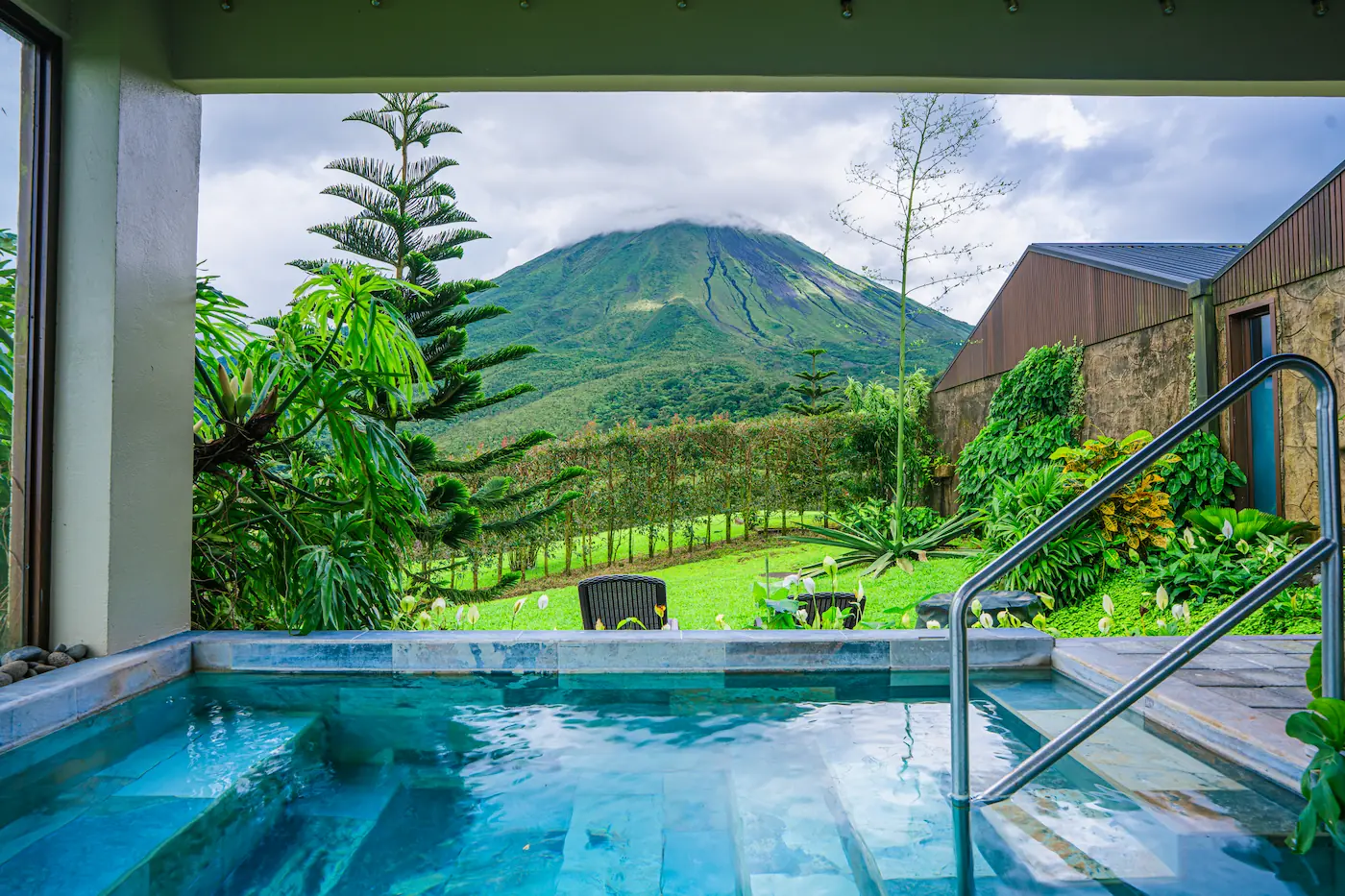 Villa Ginger at Villas Jawara, luxury villa in La Fortuna with Arenal Volcano view