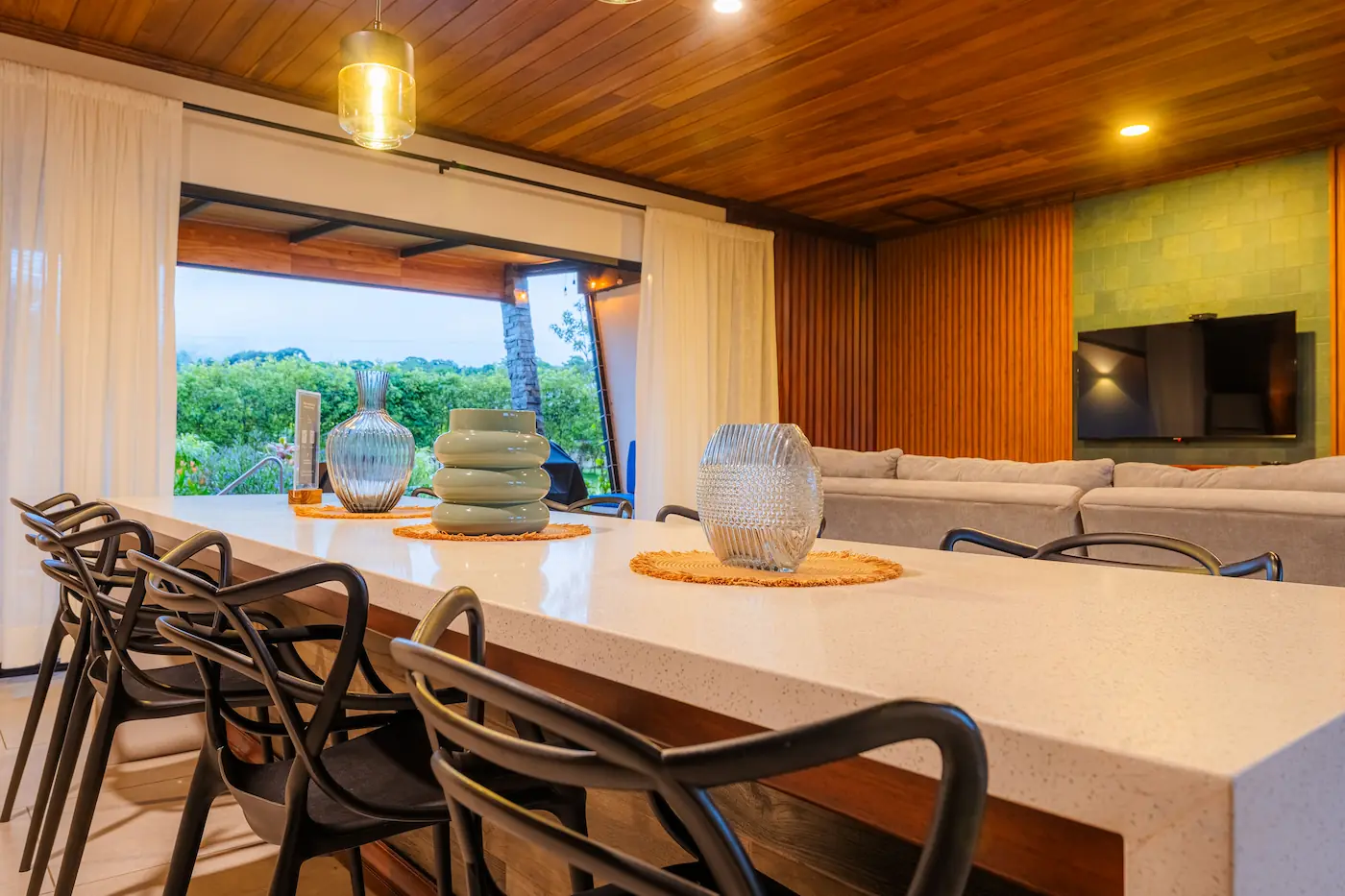 Dining room at Villa Mano de Tigre